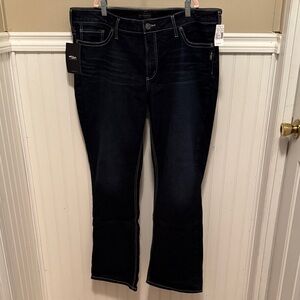 Silver Jeans Women's Boot Cut Jeans - Dark Blue